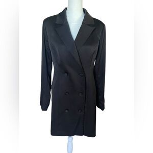 NWT Adelyn Rae Stella Blazer Dress Black - Size Medium